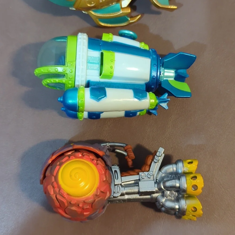 Skylanders Superchargers Swap Force Wah Buckler Blast Zone Reef Ripper Thump